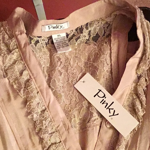 NWT Lace long Shirt - Picture 5 of 5